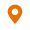 Orange map marker icon